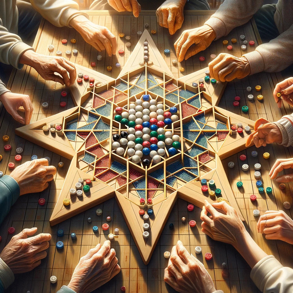 traditional Chinese Checkers game